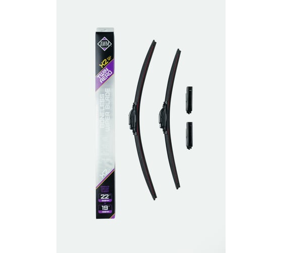 Изображение товара Комплект бескаркасных щеток AWM 22/19 550/475 мм (Hook + Bayonet Arm) 410000125