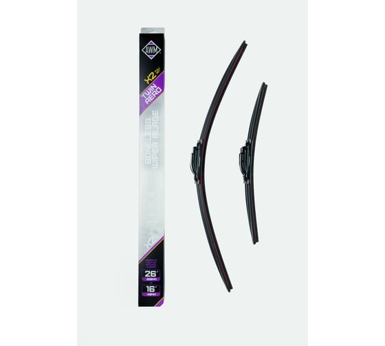 Изображение товара Комплект бескаркасных щеток AWM 26/16 650/400 мм (Hook) 410000126