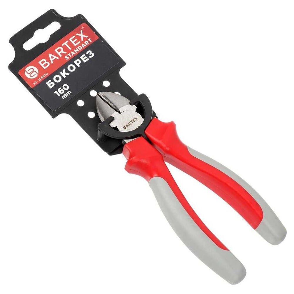 Изображение товара Бокорез BARTEX 160 мм Стандарт Профи для точных резов сталь диэлектрическое покрытие