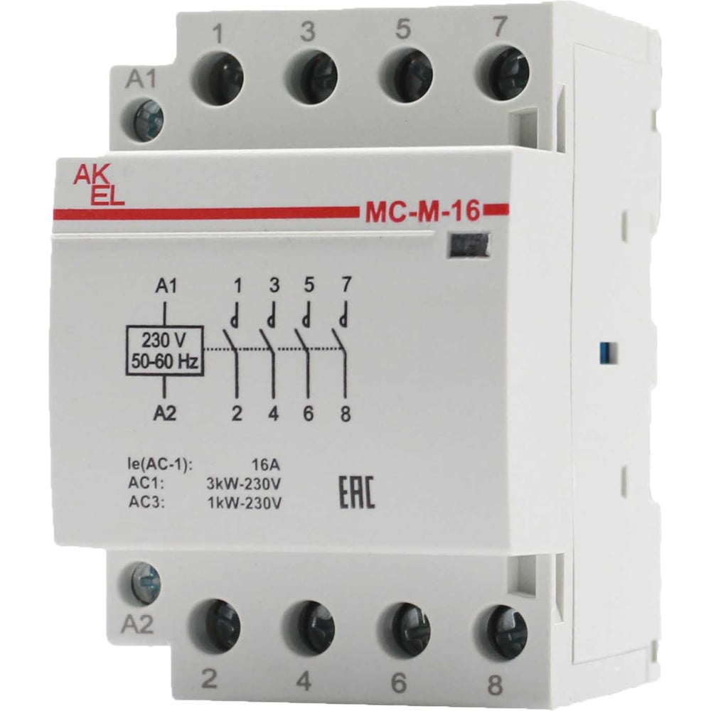 Изображение товара Модульный автоматический выключатель ВА47-МС-М-3-16-40 16А для электрораспределения