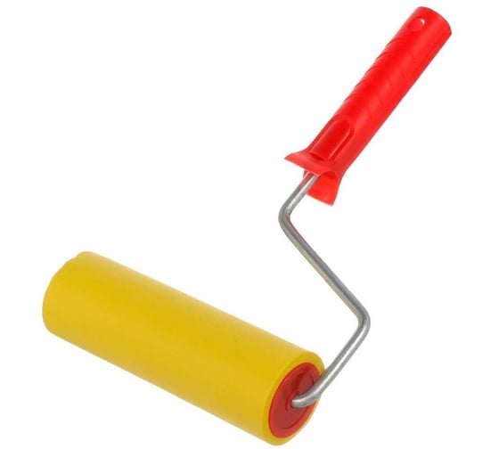 Изображение товара Валик прижимной для обоев BARTEX резина, 180хd48 мм, с бюгелем, 0912007 134211