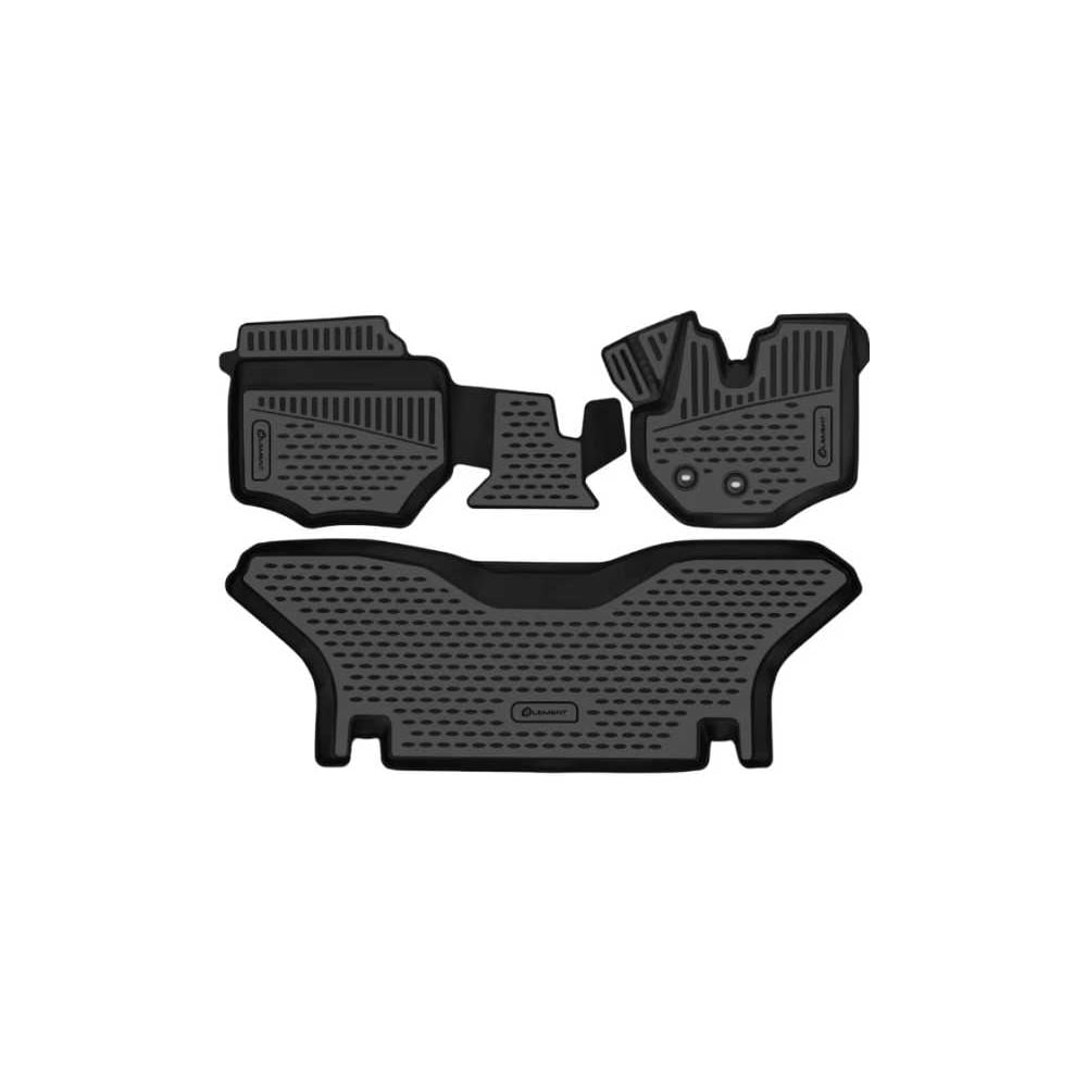 Изображение товара Коврики 3D для TOYOTA Hiace (2010 -), черные, Element