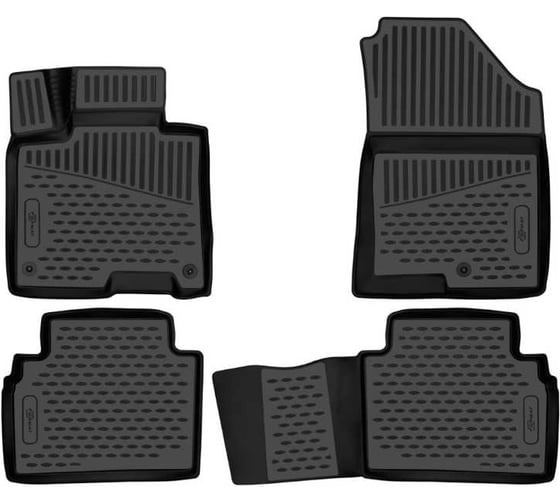 Изображение товара Коврики 3D в салон FORMAT для KIA Sportage (V) 2021-, Внед, (РФ) , 4шт. (ПУ, повышенная износостойкость) / FORMAT.3DA67052210
