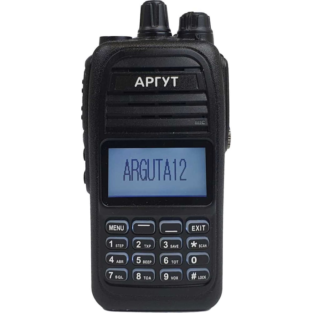 Изображение товара Радиостанция A-12 Аргут RU51039 любительская авиационная с IP-65 влагозащитой