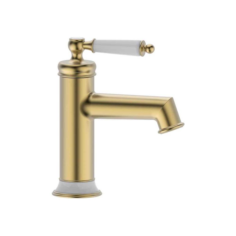 Изображение товара Смеситель для раковины ViEiR однорычажный латунь матовое золото