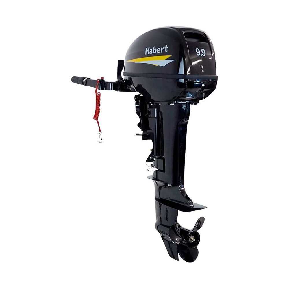Изображение товара Мотор лодочный Habert HT9.9BMS двухтактный водяное охлаждение 7.3 л.с.