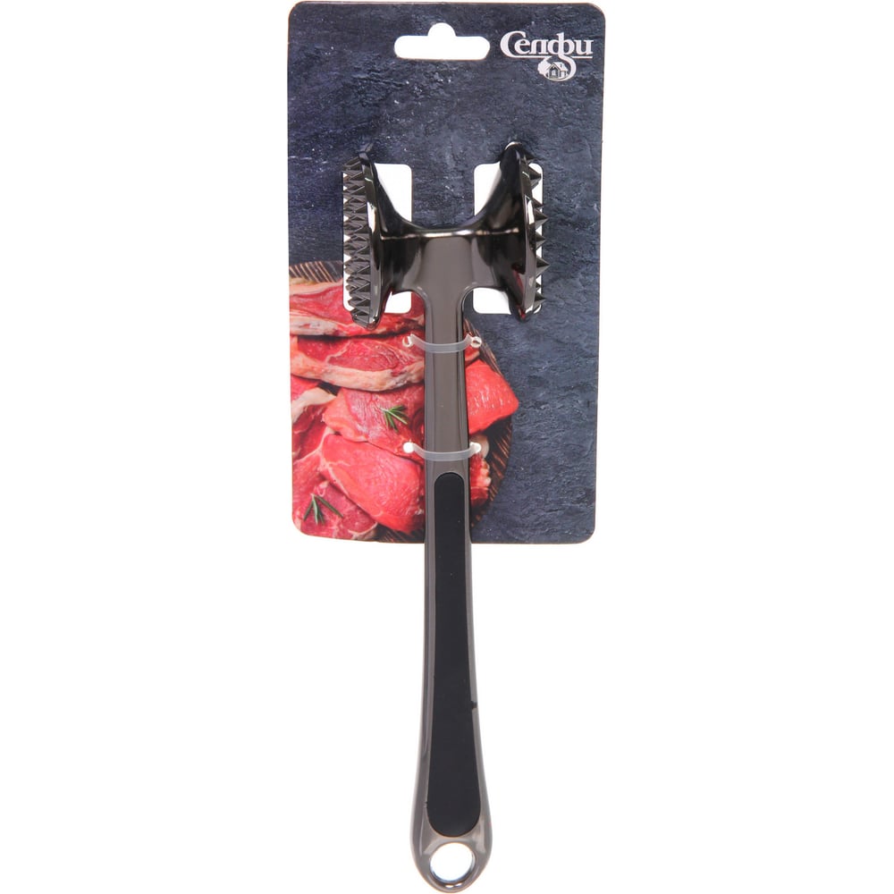 Изображение товара Молоток для отбивания мяса металлический Селфи IDEALE 339-814