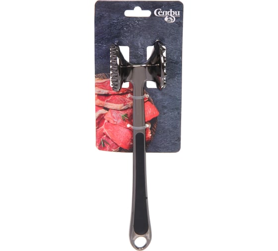 Изображение товара Молоток для отбивания мяса металлический Селфи IDEALE 339-814