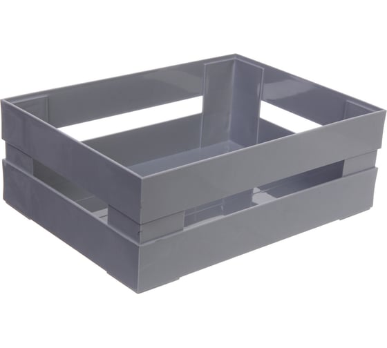 Изображение товара Ящик - органайзер универсальный для хранения складной Селфи ДЭСПО, пудрово-серый, 30.5х22.5х11.5см 564-148