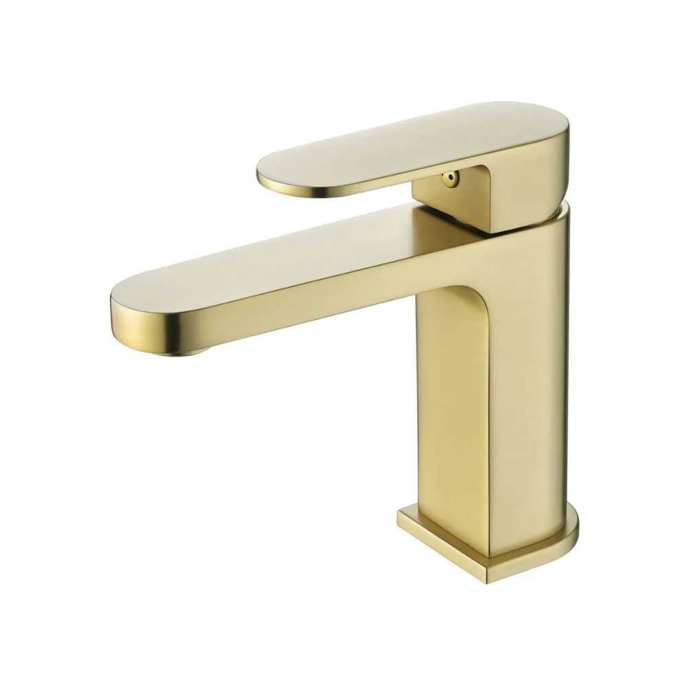 Изображение товара Смеситель для раковины ViEiR однорычажный латунь матовое золото V283511-S