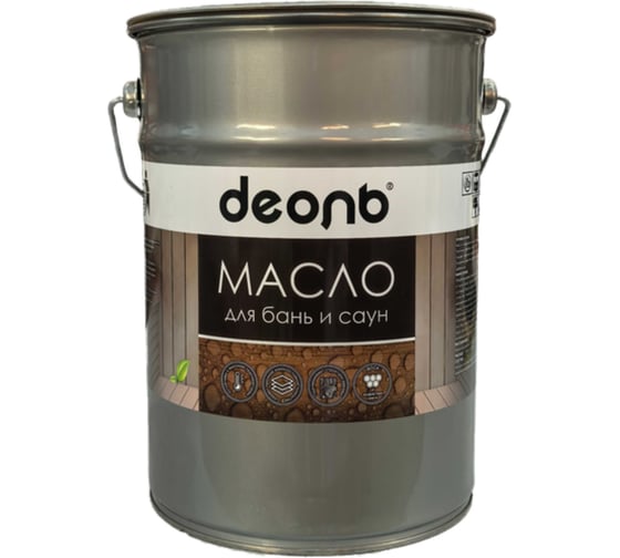 Изображение товара Масло для бань и саун Деоль 4.5л 00033496