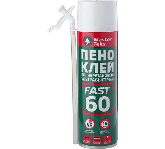 Изображение товара Клей-пена бытовая MASTERTEKS 350 мл 279714