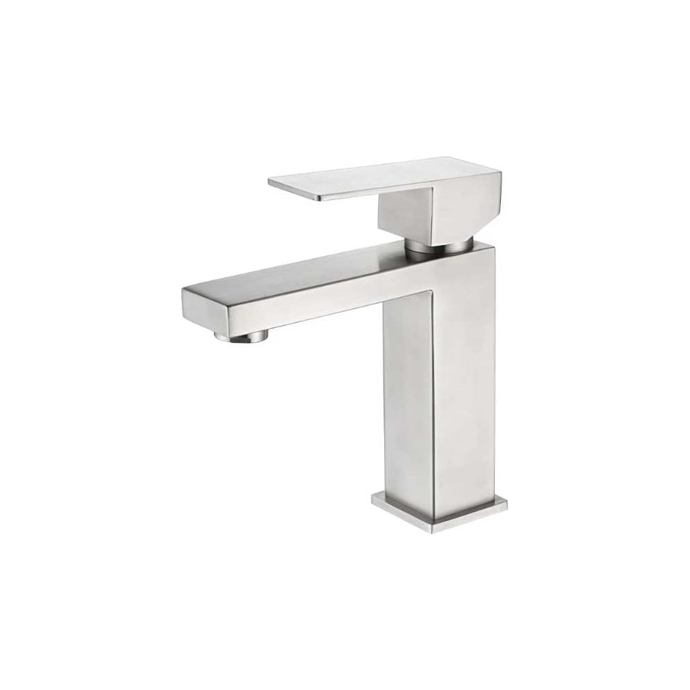 Изображение товара Смеситель для раковины ViEiR нержавеющая сталь сатин однорычажный