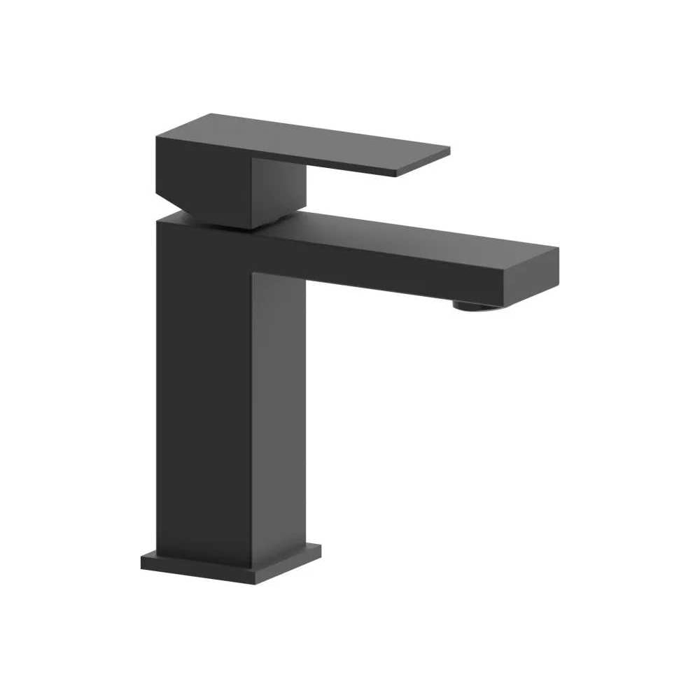 Изображение товара Современный однорычажный смеситель для раковины ViEiR из нержавеющей стали черный