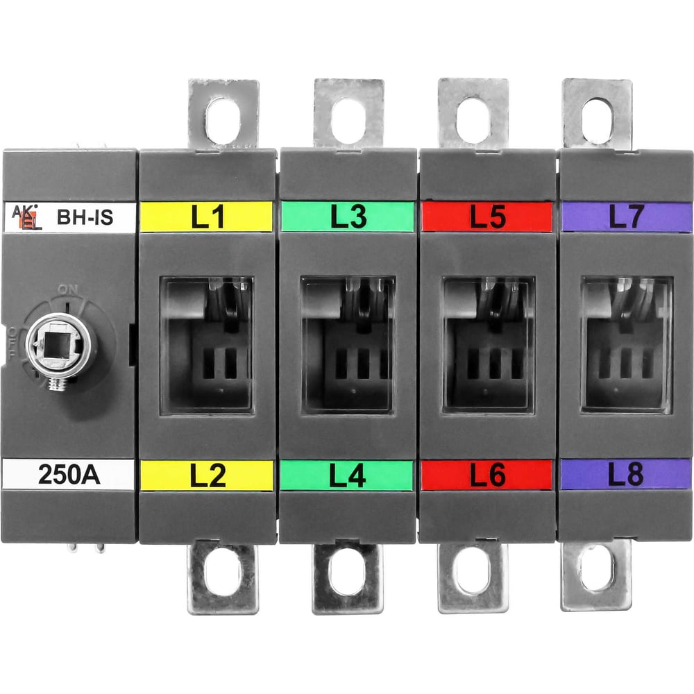 Изображение товара Выключатель нагрузки Akel ВН-IS-D4P-250A-В 4P/250A/1000V