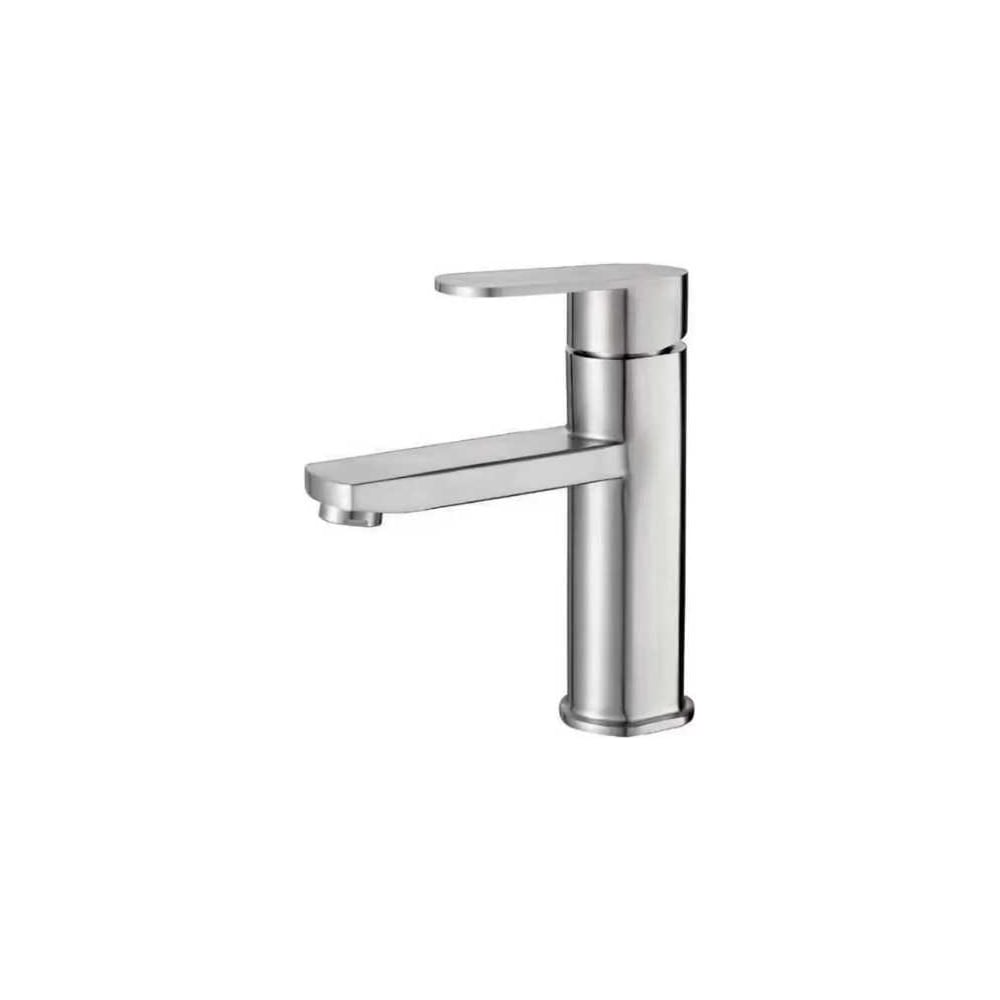 Изображение товара Смеситель для раковины ViEiR однорычажный нержавеющая сталь сатин