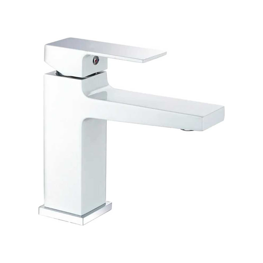 Изображение товара Однорычажный смеситель для раковины ViEiR белый латунь аэратор V393511-F