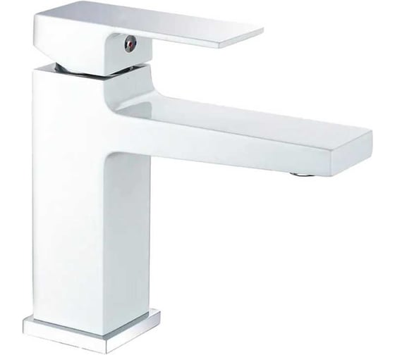 Изображение товара Смеситель для раковины ViEiR однорычажный белый латунь аэратор для умывальника V393511-F