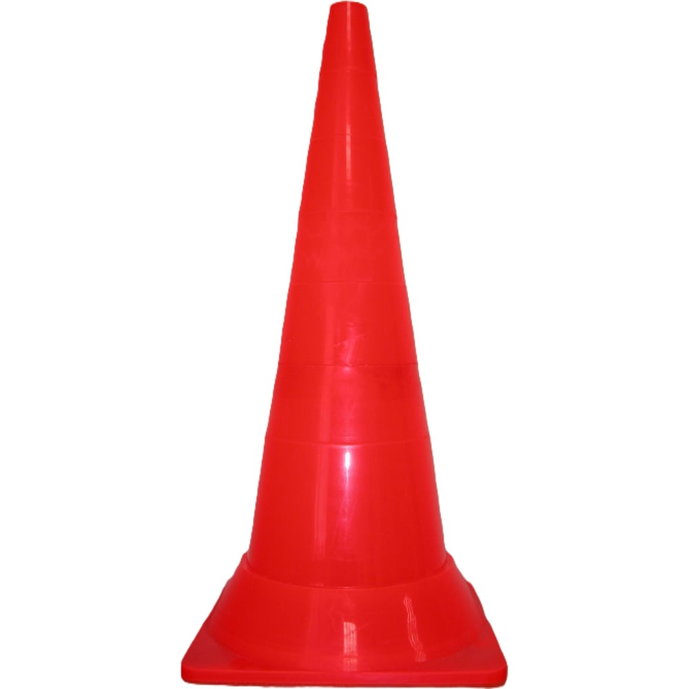 Изображение товара Конус дорожный сигнальный Рзка 750 мм, оранжевый, с утяжелителем