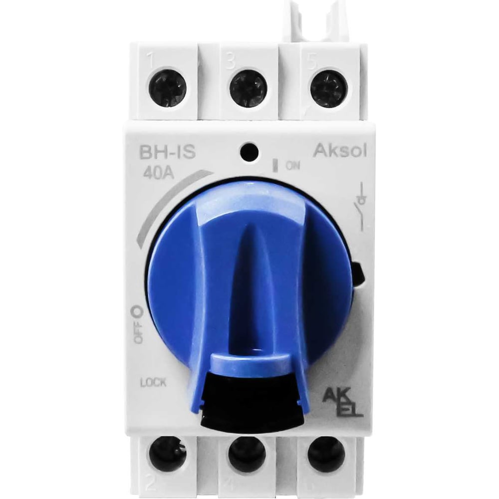 Изображение товара Модульный Выключатель нагрузки Akel ВН-ИС-АКСОЛ 3П 40А IP20