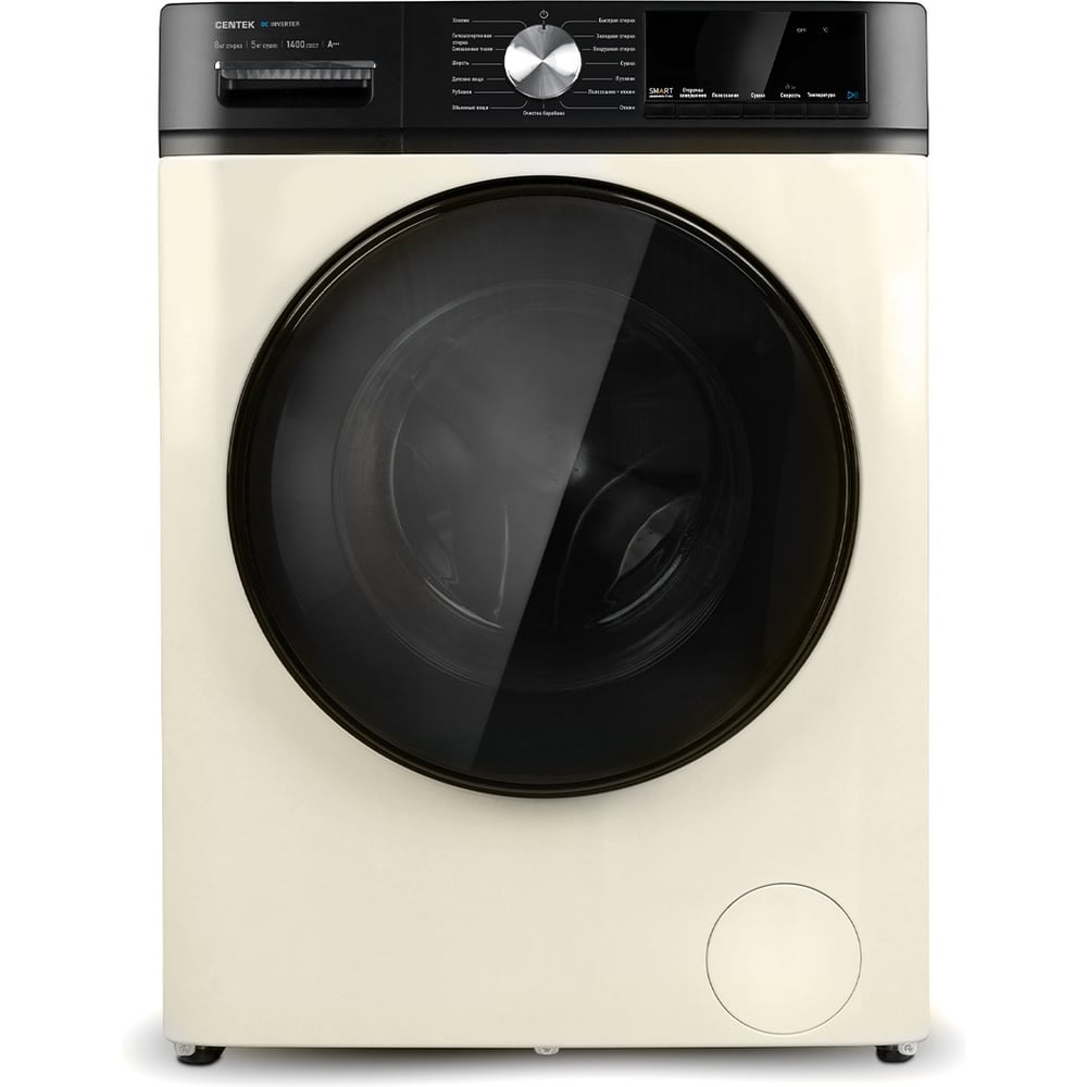Изображение товара Стиральная машина Centek CT-1960 8 кг инвертор дисплей сушка 5 кг А+++