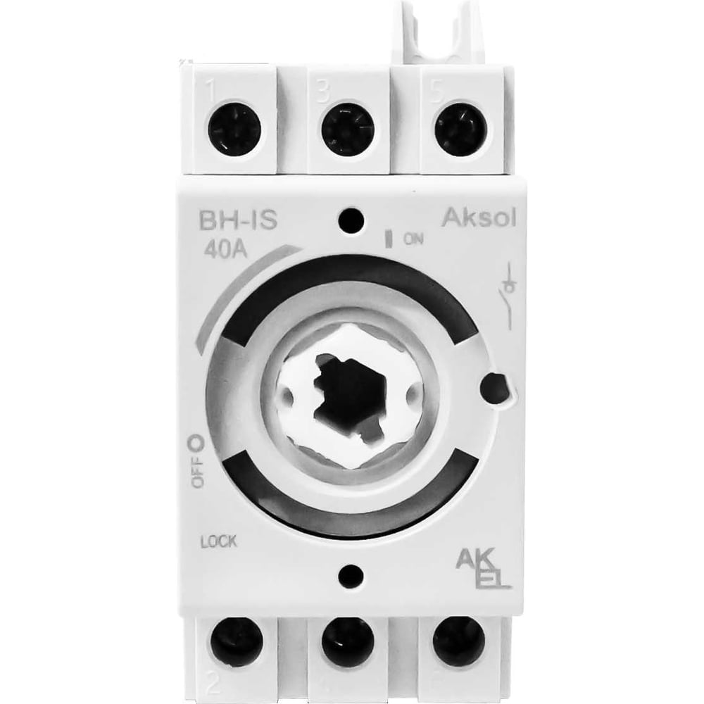 Изображение товара Выключатель нагрузки модульный Akel ВН-IS-AKSOL-3P-40A-В