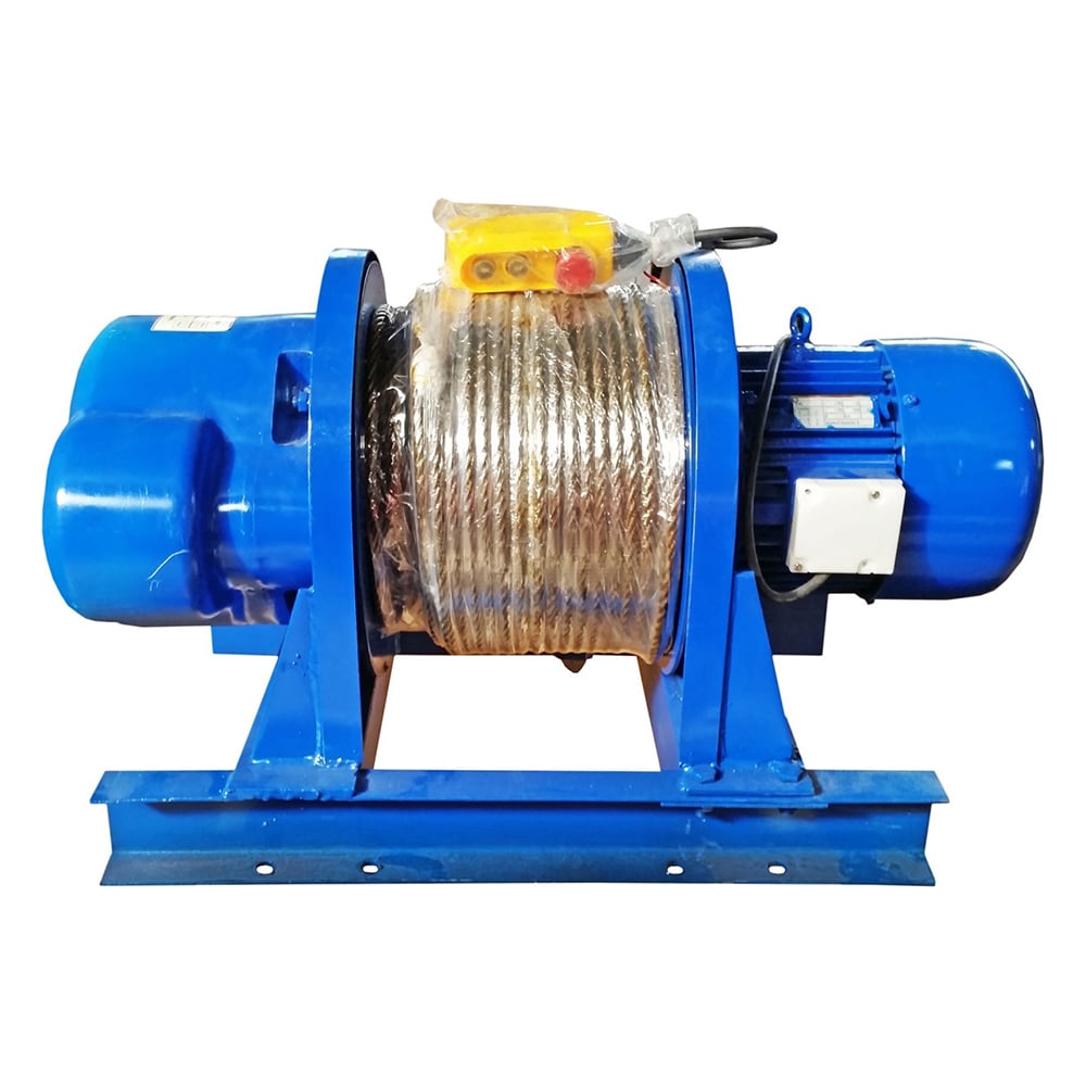 Изображение товара Электрическая строительная лебедка KСD2500 30м 380В грузоподъемность 2500 кг