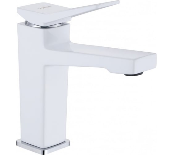 Изображение товара Смеситель для раковины ViEiR однорычажный белый высокий излив для умывальника V423511-F
