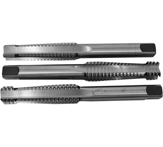 Изображение товара Метчик трапецеидальный Beltools Tr28х5 машинно-ручной HSS 3шт компл. L=220мм ri.118.3383