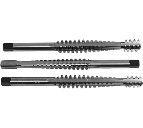 Изображение товара Метчик трапецеидальный Beltools Tr12х4 машинно-ручной HSS левый 3шт компл. L=130мм ri.291.308