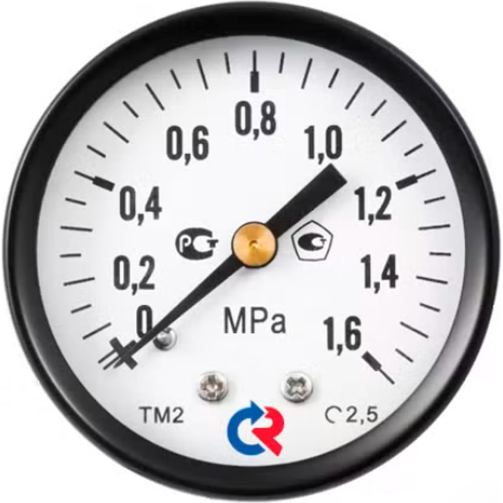 Изображение товара Манометр РОСМА ТМ-110Т.00 осевой от 0 до 6 МПа G1/8 профессиональный аналоговый