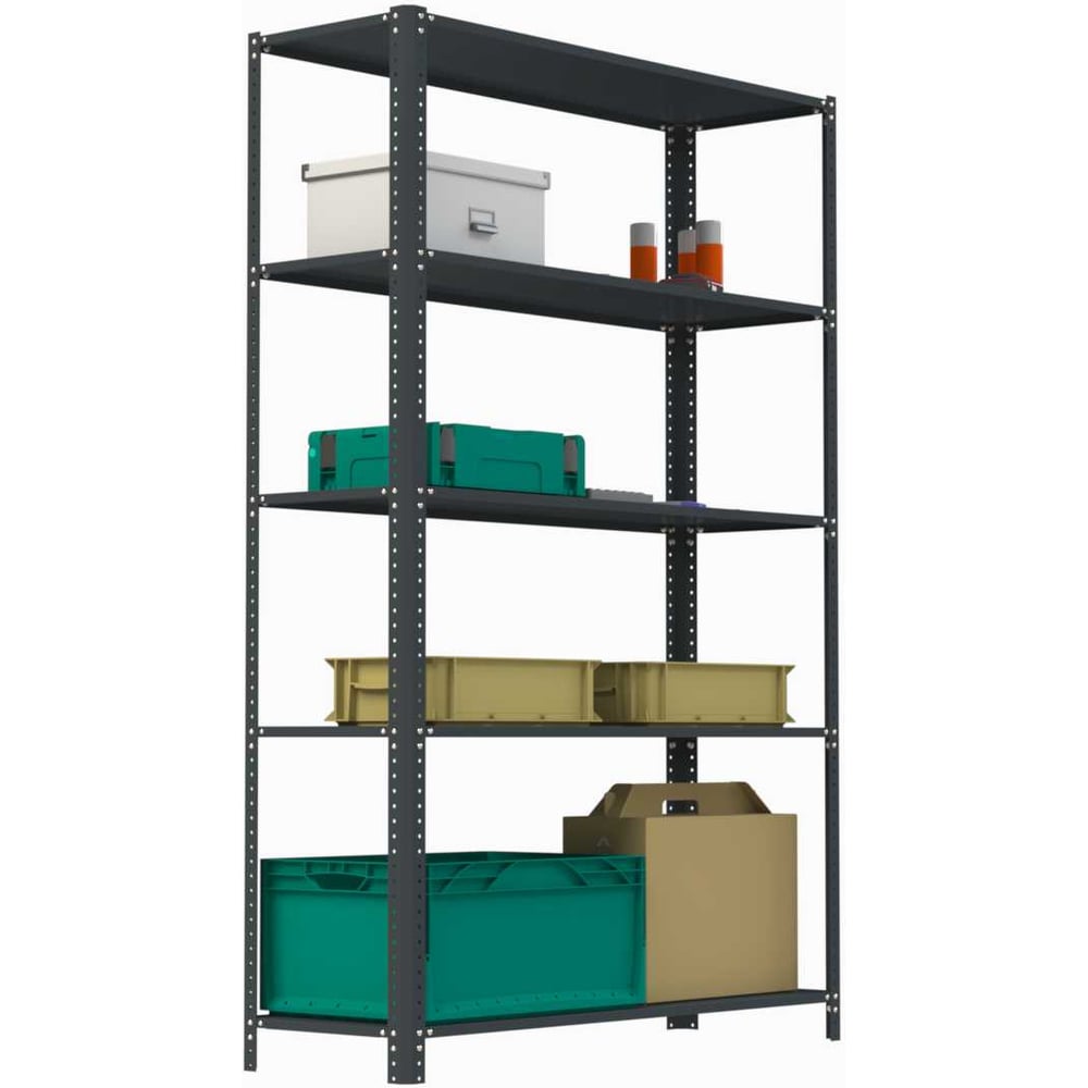 Изображение товара Стеллаж ООО Металекс AIR 2000х1400х500 (5 полок) серый