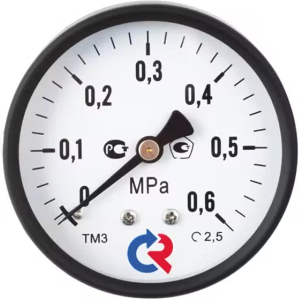 Изображение товара Манометр РОСМА ТМ-310Т.00 осевой G1/4 профессиональный