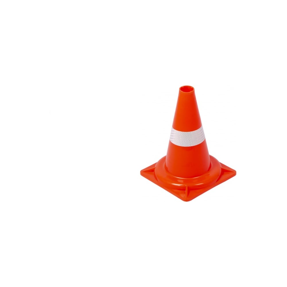 Изображение товара Конус дорожный сигнальный оранжевый 320 мм КС-1,3, светоотражающая полоса
