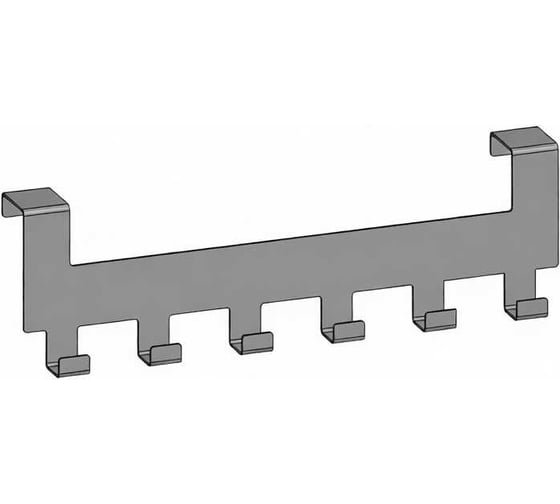 Изображение товара Крючки на дверь Parallax белый 350х35х105-1,5 512WN035105350-DVE