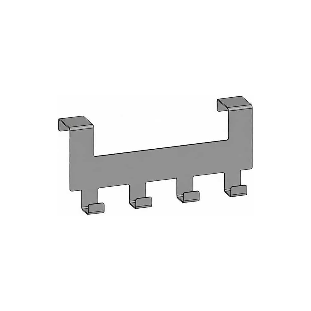 Изображение товара Крючки на дверь Parallax белый 230х40х105 мм