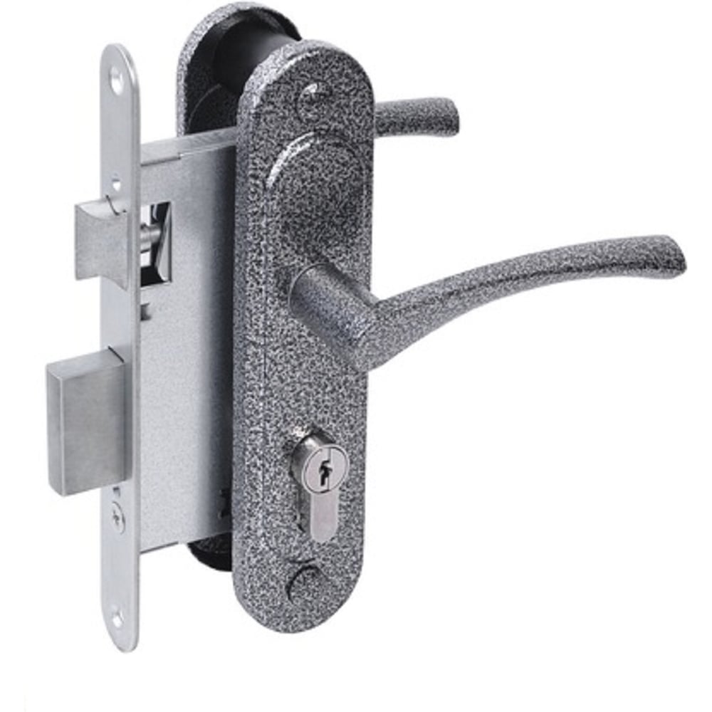 Изображение товара Врезной замок Абсолют ЗВ4-3/07 серебро для деревянных дверей