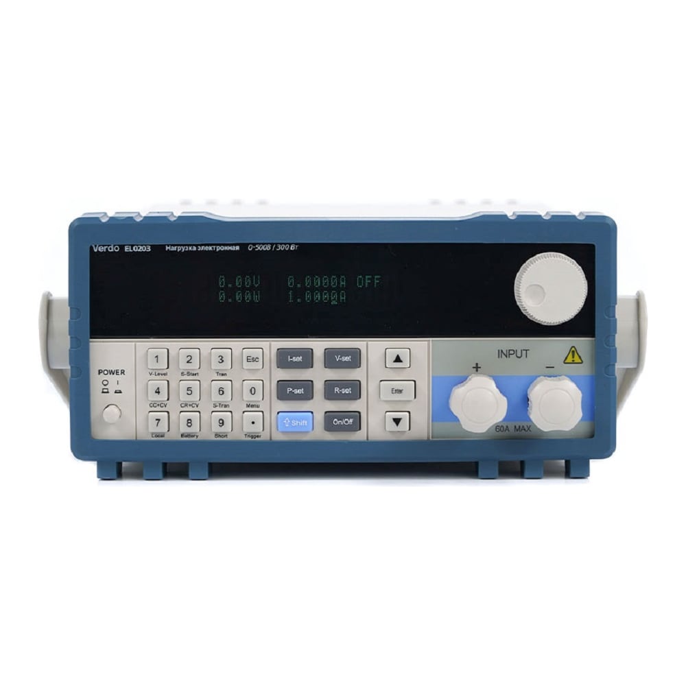 Изображение товара Электронная нагрузка VERDO EL0203, 300 Вт, 0-15 А