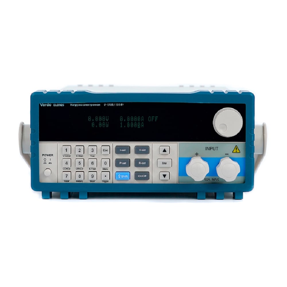 Изображение товара Нагрузка электронная VERDO EL0105 300 Вт 0-30 А 0-500 В