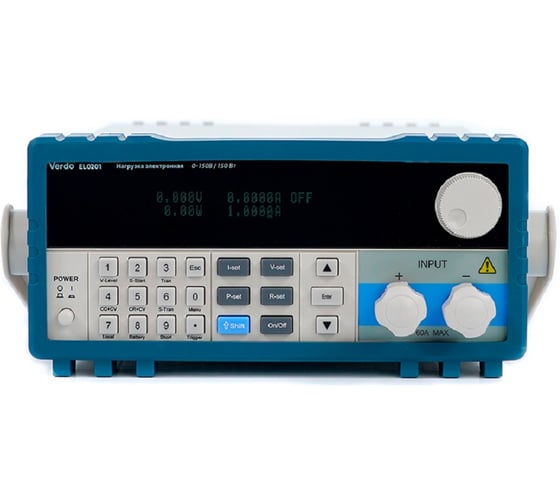 Изображение товара Нагрузка электронная VERDO EL0201 200 Вт 0-30 А 0-150 В EL020100