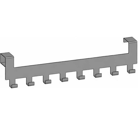 Изображение товара Крючки на дверь Parallax белый 470х45х105-1,5 512WN045105470-DVE