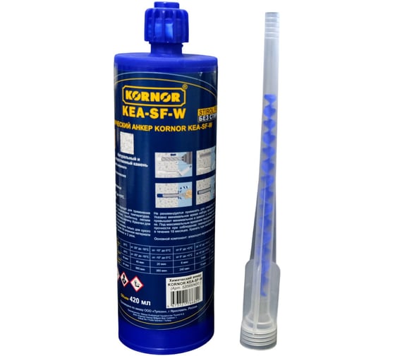 Изображение товара Химический анкер KORNOR KEA-SF-W (420мл.) 520950420