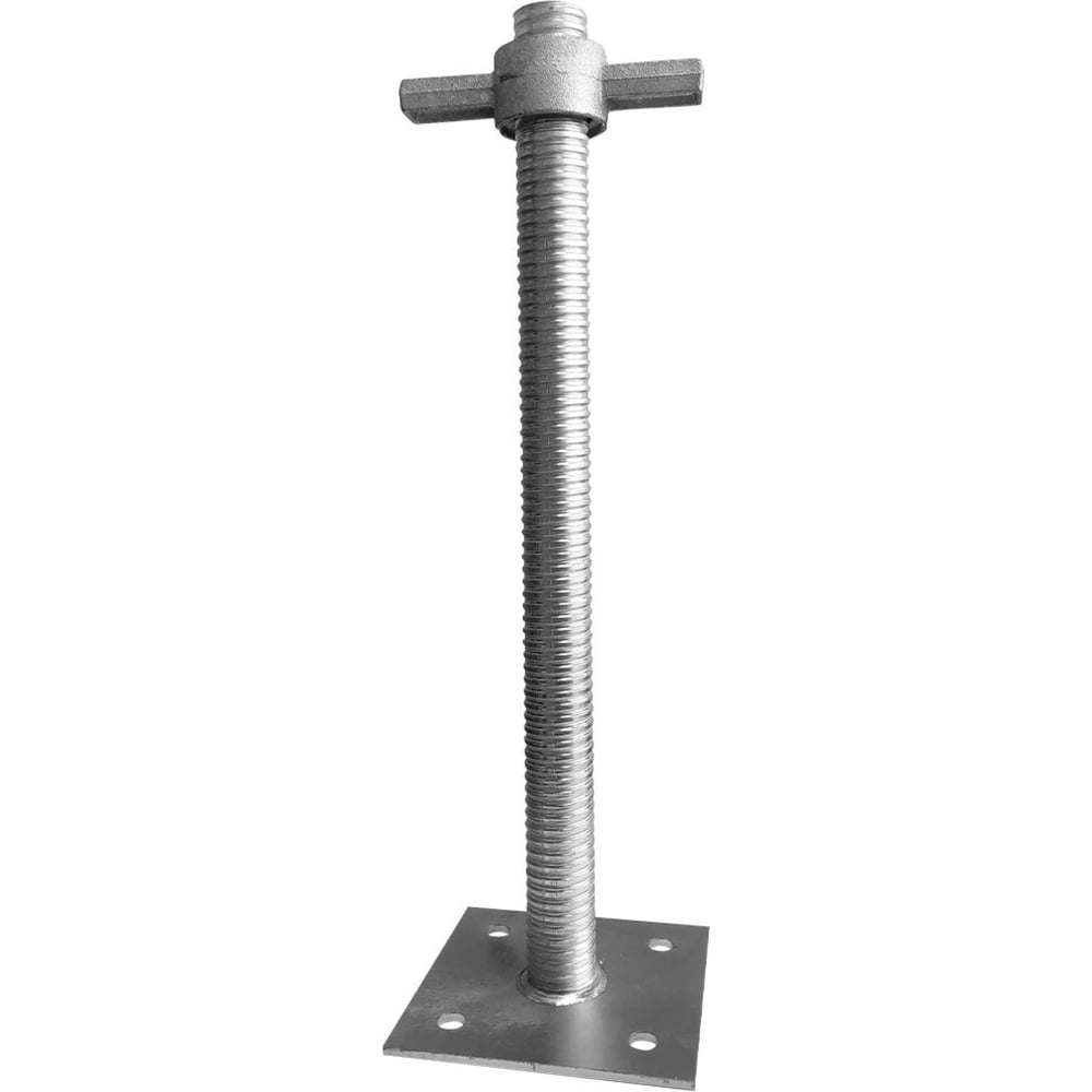 Изображение товара Винтовая опора из оцинкованной стали 150х150х500 мм надежное строительное решение