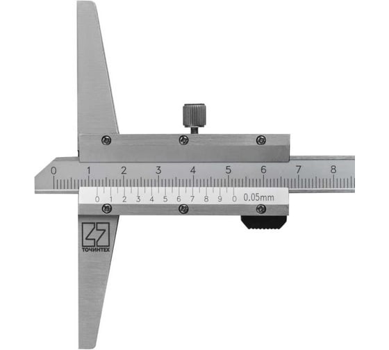 Изображение товара Штангенглубиномер ТОЧИНТЕХ ШГ-150-0.05 ГОСРЕЕСТР 91591-24 шг00003