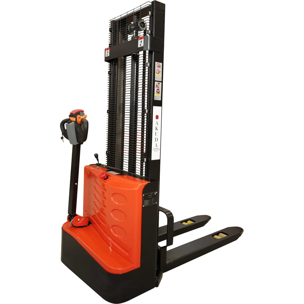 Изображение товара Самоходный электрический штабелер RAKUDA BPL 1500 35 грузоподъемность 1500 кг высота 3500 мм