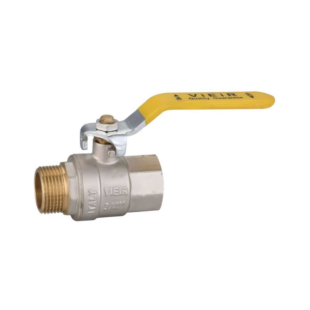 Изображение товара Кран газовый ViEiR 1 для газоснабжения с рычагом и резьбой