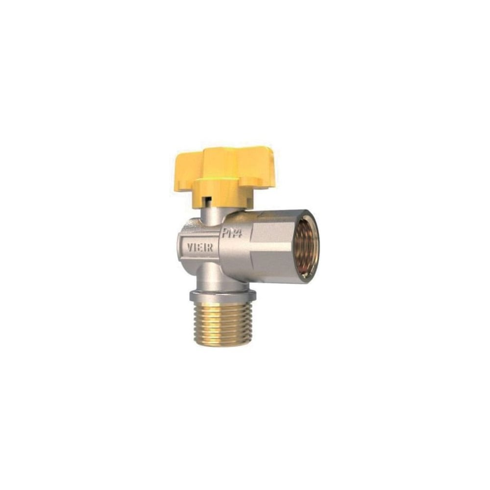 Изображение товара Кран газовый ViEiR угловой 1/2 дюйма для подключения газа