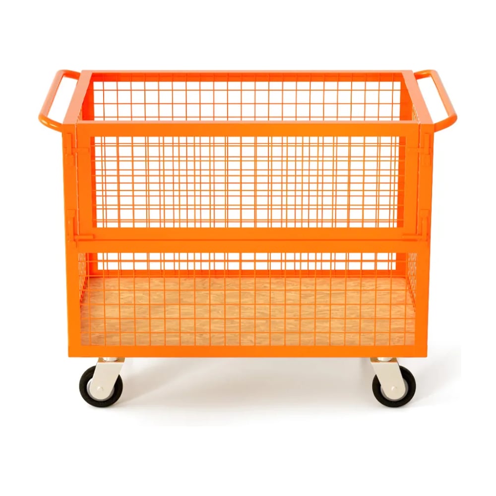 Изображение товара Контейнер сетчатый Garpix на колесах большой профессиональный ролл-контейнер