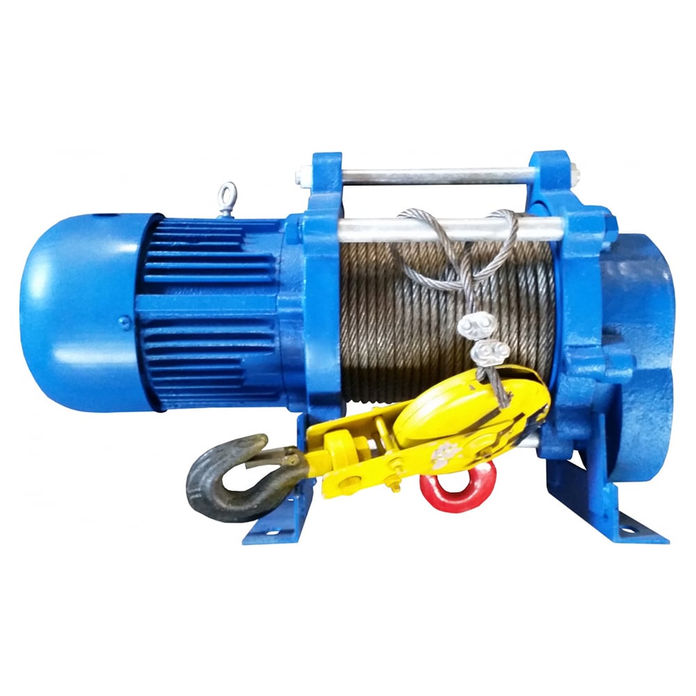Изображение товара Электрическая строительная лебедка KCD750кг/60м/380В надежное оборудование