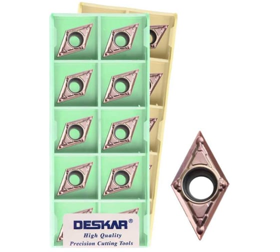 Изображение товара Пластина для точения DESKAR DCMT11T302 MV LF6018 10 шт 00-00051989